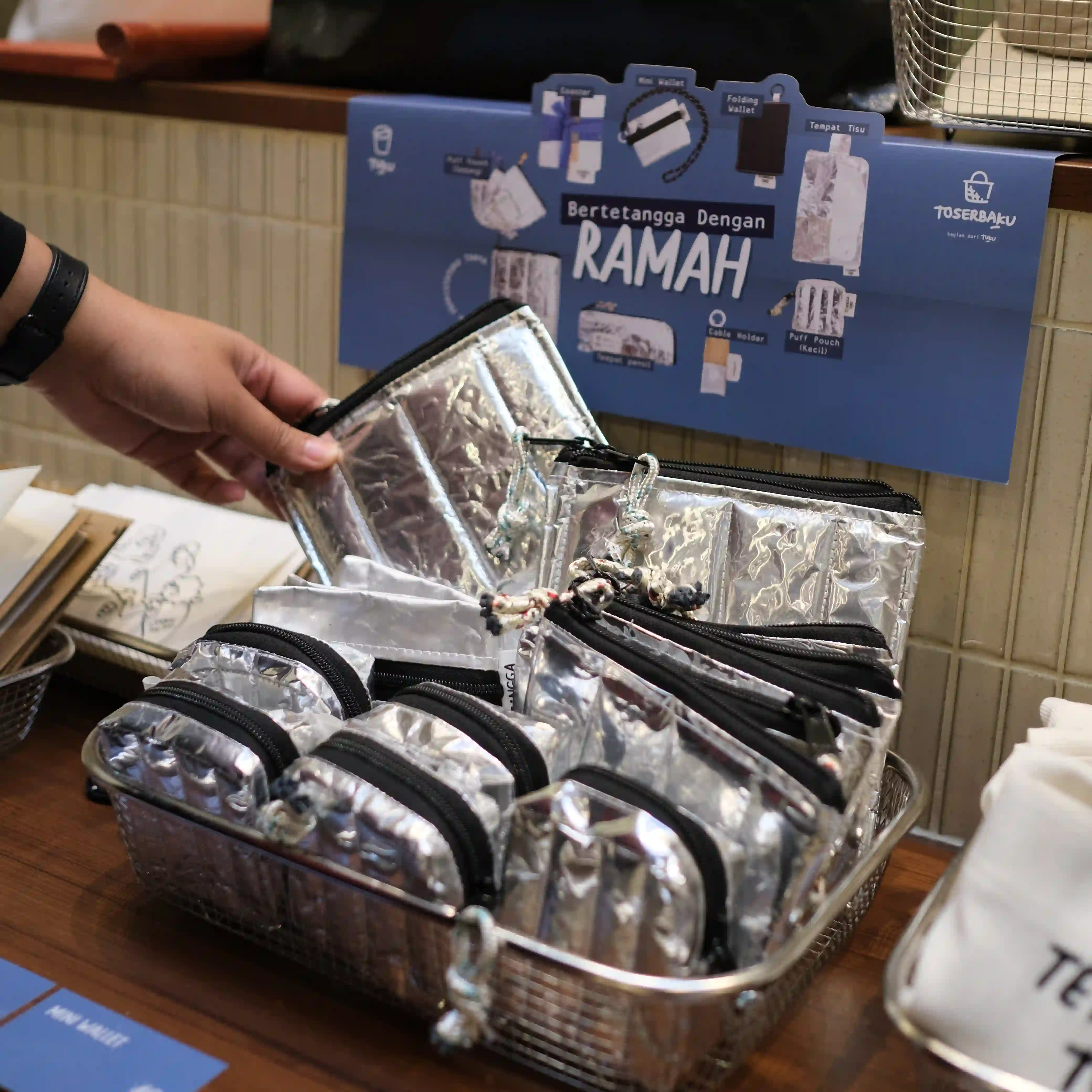 Surat Kabar - Introducing Eco-Friendly Series, Recycled Merchandise from TOSERBAKU